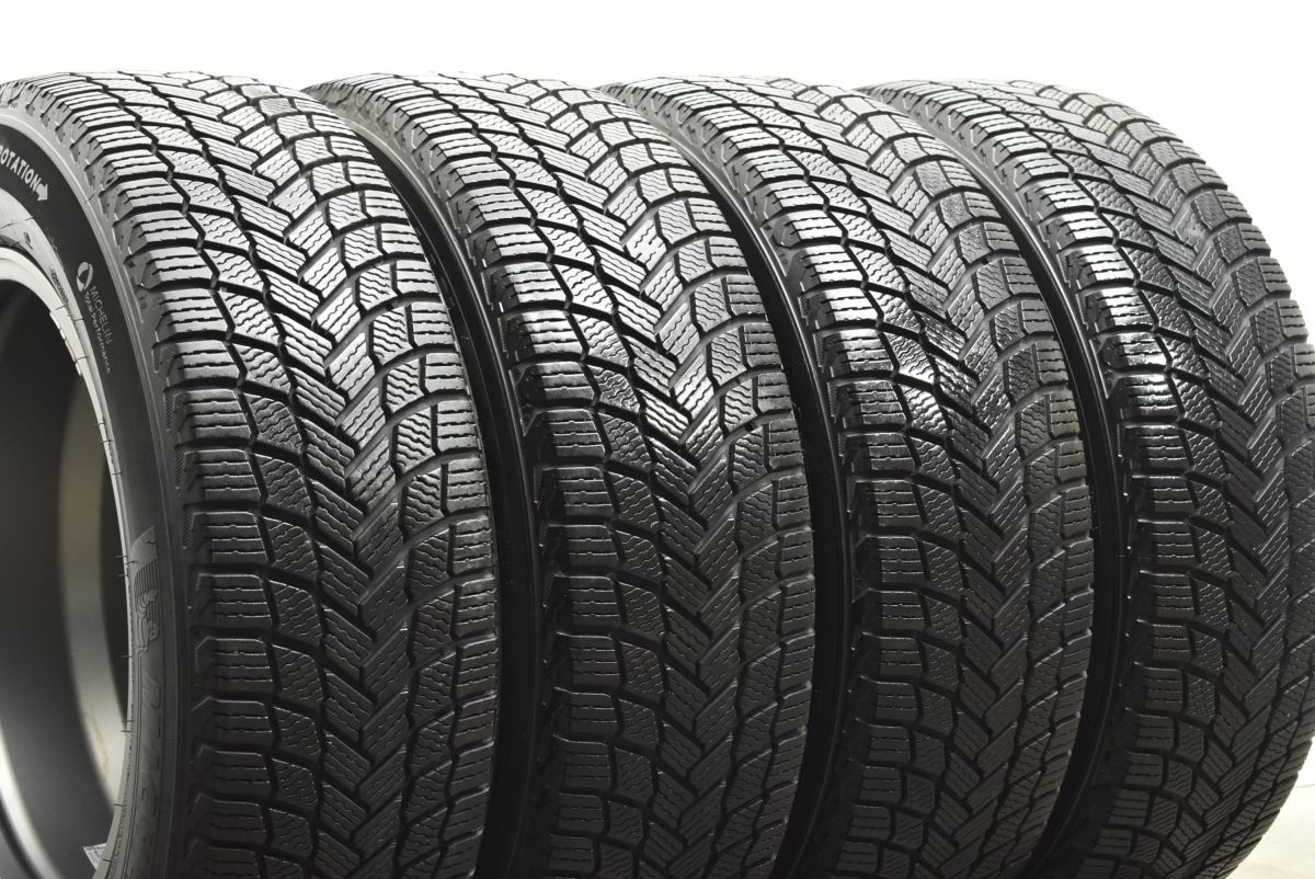 バリ溝 ユーロテック ガヤ ソリ 17in 7J 43 PCD112 ハブ径57.1ｍｍ ミシュラン X-ICE SNOW 215 65R17 アウディ F3 Q3 スポーツバック FFCRYSTALESIA_COM