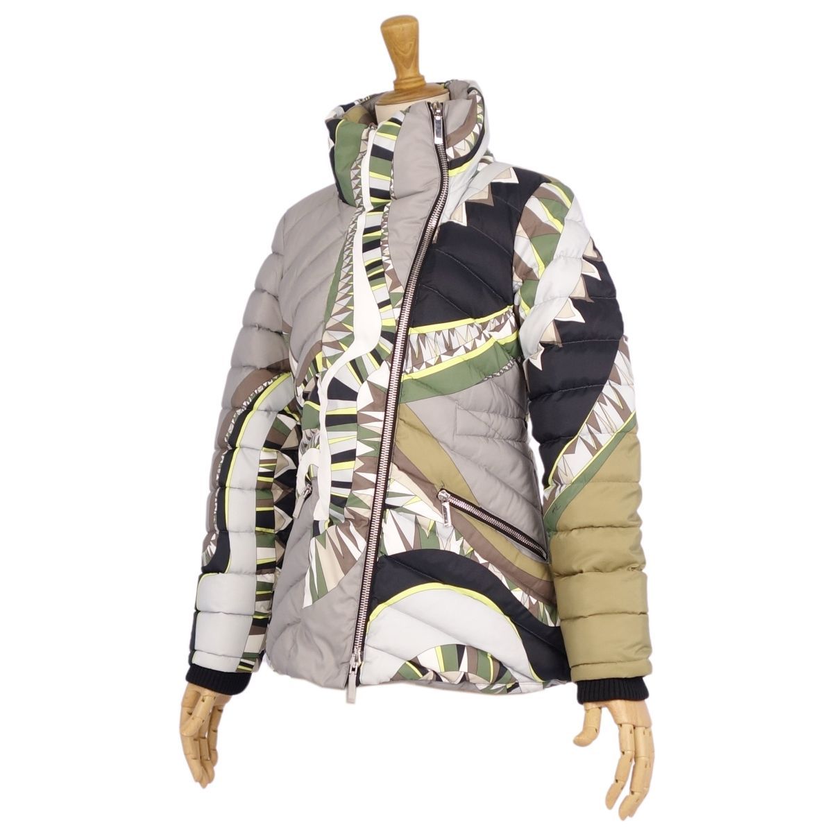 美品 エミリオプッチ EMILIO PUCCI ジャケット ダウンジャケット 総