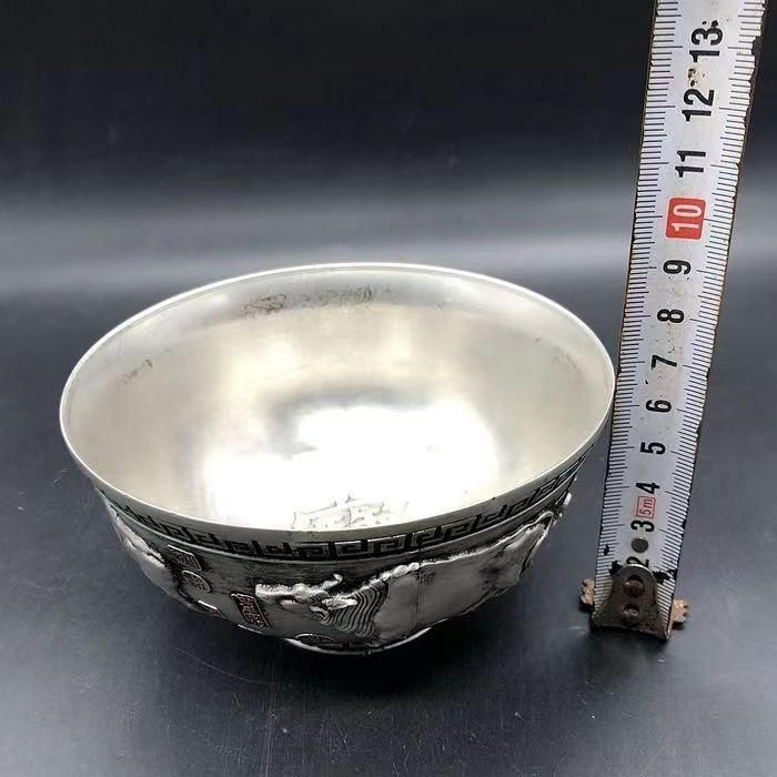 銅 細工 五牛碗 ひねり乾坤 開運 風水 招財 装飾品工芸品 美術品 置物 銅 細工 五牛碗 ひねり乾坤 開運 風水 招財 装飾品工芸品 美術品