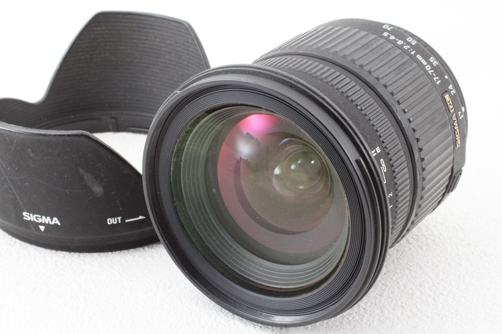 美品 SIGMA シグマ AF 17-70mm F2.8-4.5 DC MACRO Sony A ソニー 