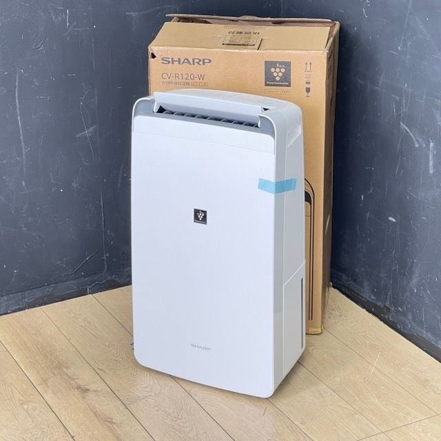 2024年製 除湿衣類乾燥機 SHARP CV-R120-W SHARP CV-R120-W WHITE