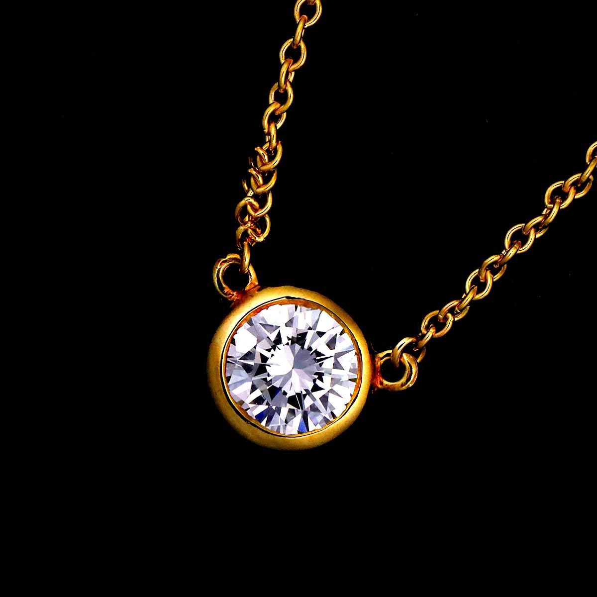 ティファニー TIFFANY&CO. バイザヤード ダイヤ ネックレス 39cm