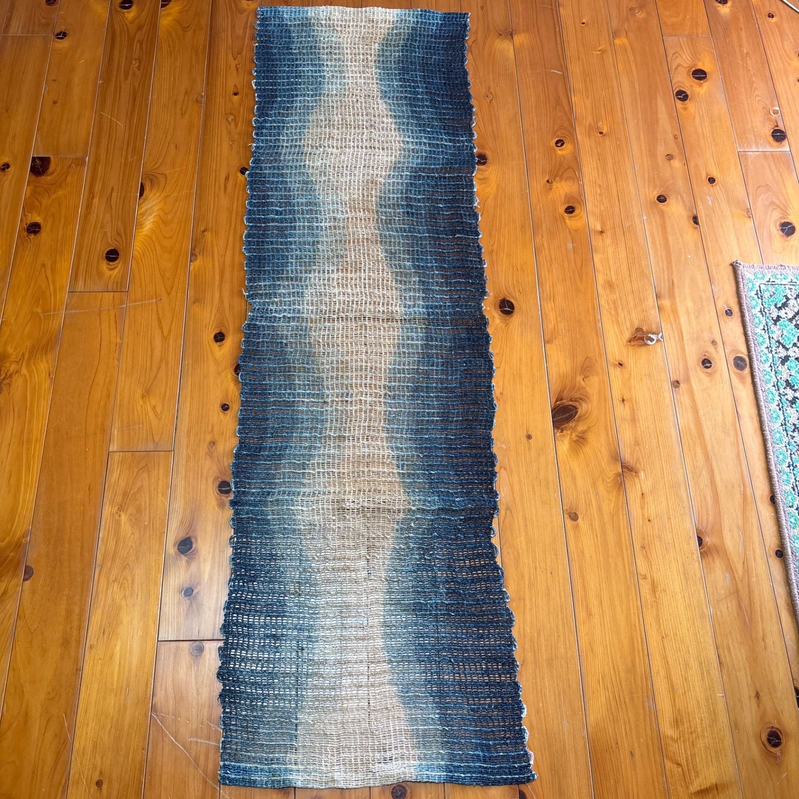 J-076】57.5×97.5cm和風マット/テーブルセンター・ラグ/日本製