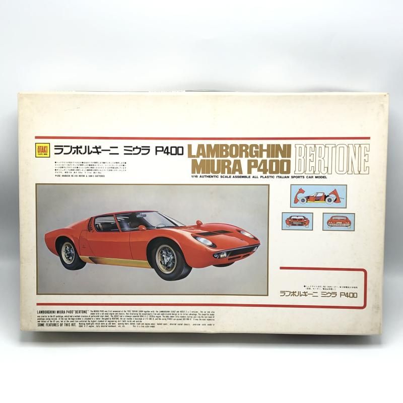 OTAKI 1 16 ﾗﾝﾎﾞﾙｷﾞｰﾆ ﾐｳﾗ P400 未組立品 ｽｹｰﾙﾌﾟﾗﾓﾃﾞﾙ ｵｵﾀｷ 13 240013247007