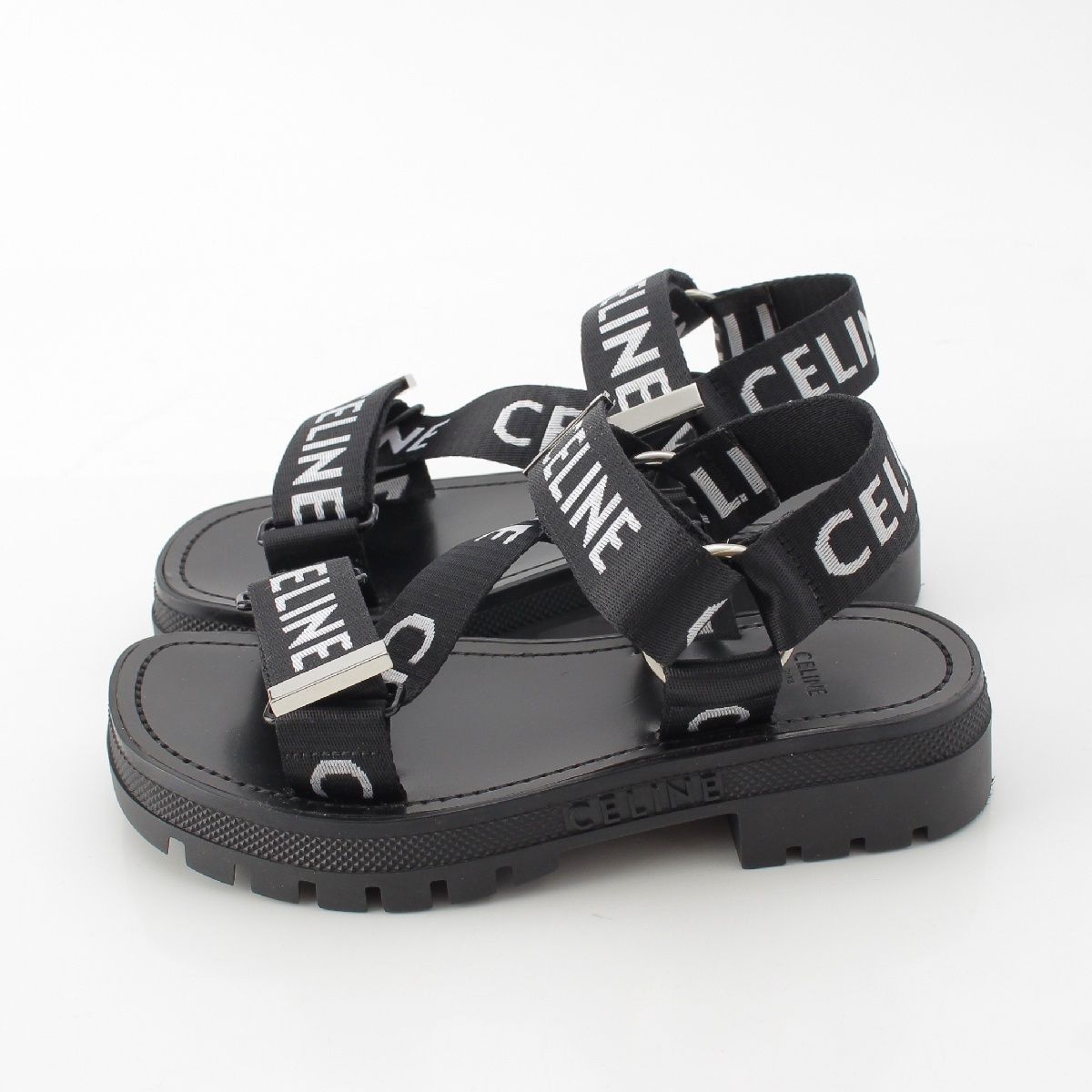 CÉLINE セリーヌ celine ブラック サンダル 35 セリーヌ サンダル 35