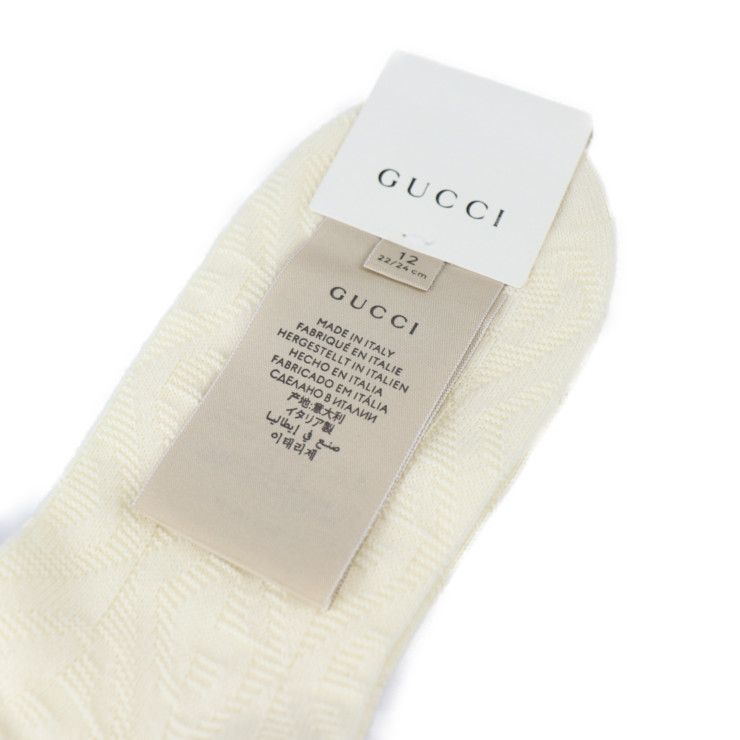 GUCCI レディース　ソックス　M gucci ミドルソックス 5足セット オシャレ 秋冬 グッチ 靴下