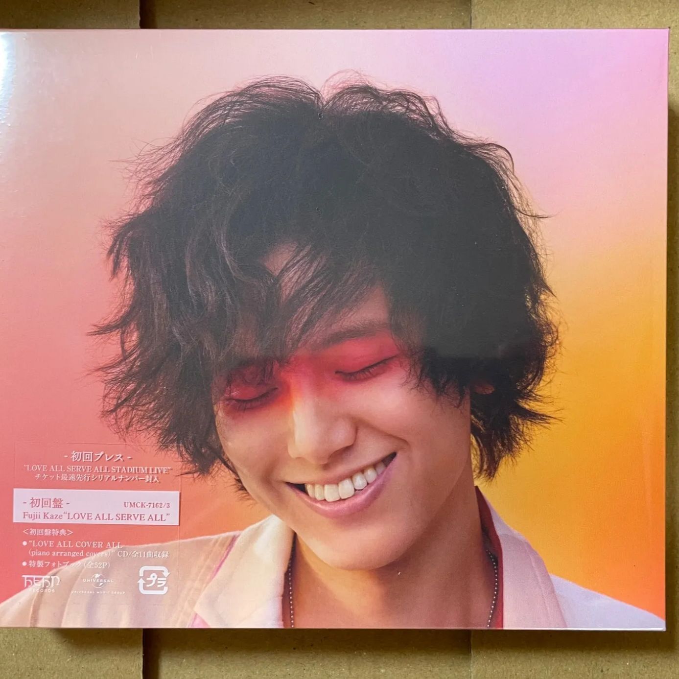 藤井風 LOVE ALL SERVE ALL (初回盤) ふじいかぜ Fujii Kaze