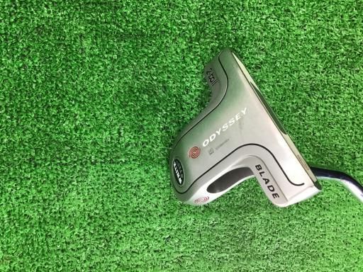 オデッセイ WHITE STEEL 2 ball BLADE 33インチ パター PT スチール フレックスその他 メンズ 男性用 右利き 右用 Cランク ゴルフクラブ