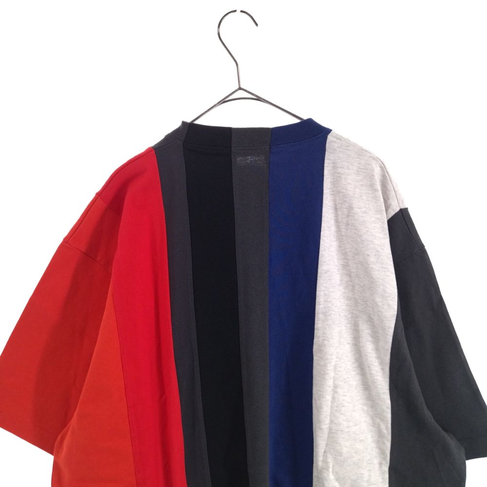 BALENCIAGA (バレンシアガ) 21SS 青山限定品 CUT-UP CAPSULE カットアップ再構築クルーネック半袖Tシャツ 661591  TKVB2 マルチ - メルカリ