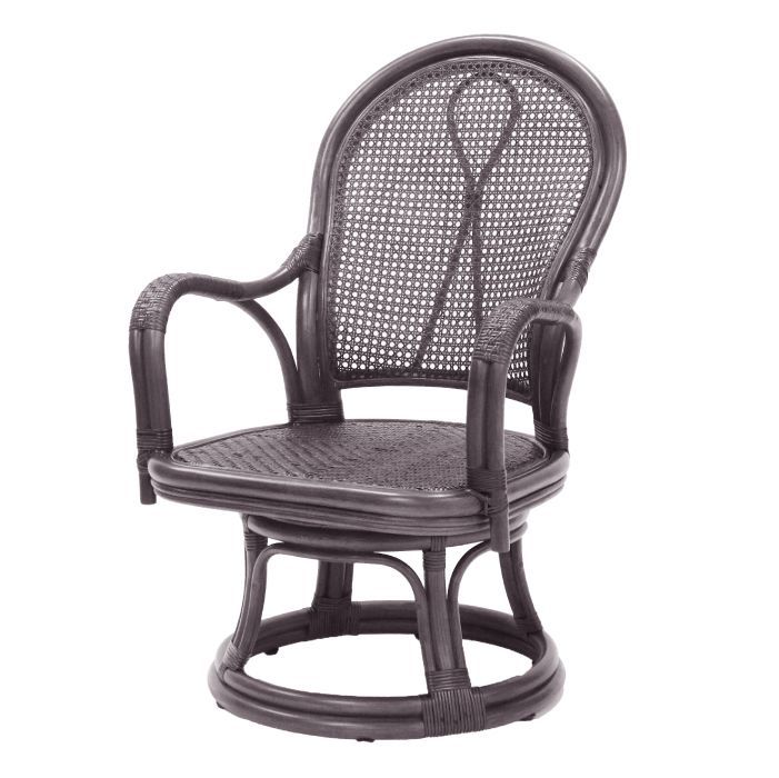カザマ ラタン KAZAMA 回転 籐家具 オリッサ ハイバック シーベルチェア