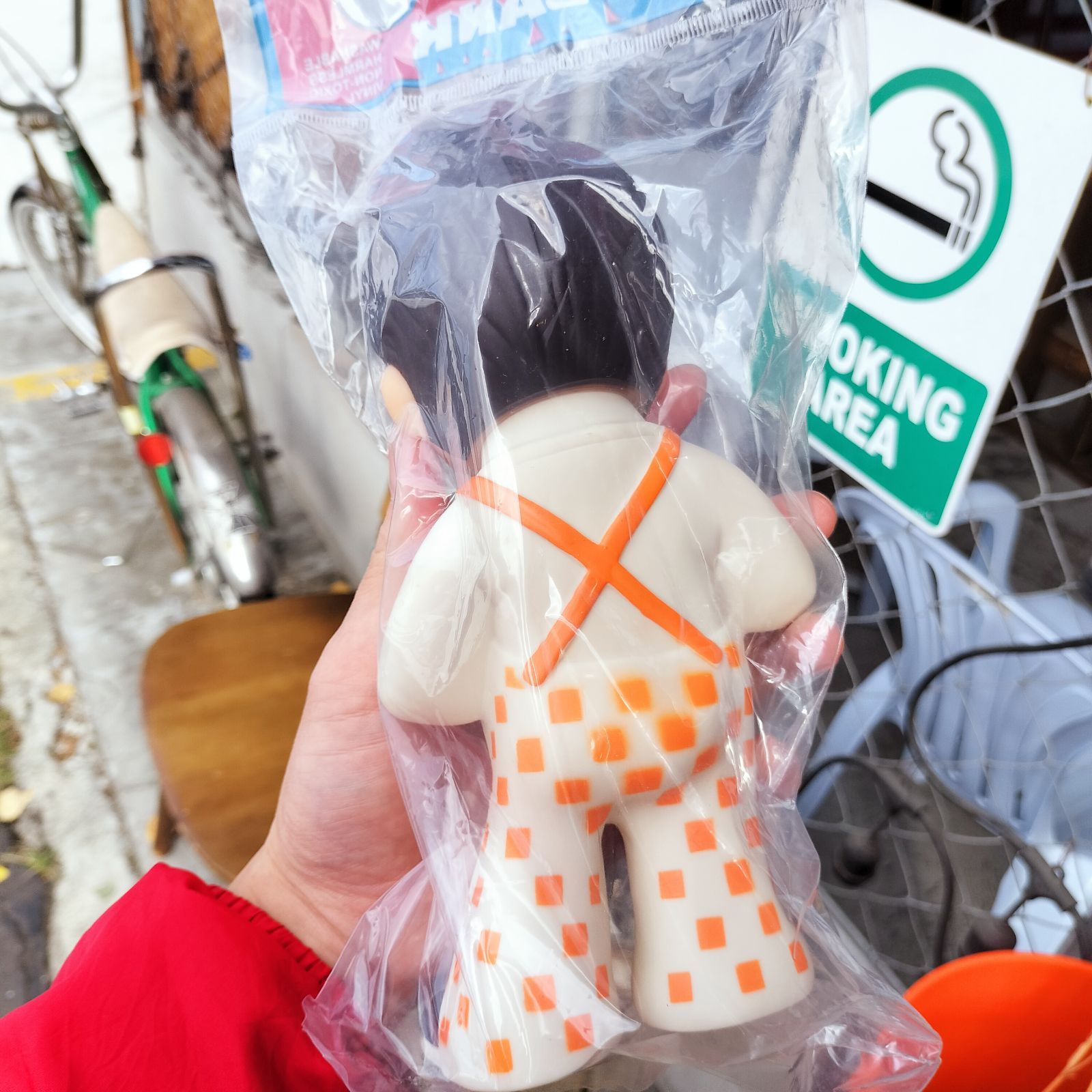 【希少】 BIG BOY 70s ソフビ 販促品 フィギュア アメトイ 70's復刻◇ビッグボーイ ソフビコインバンク BIGBOY