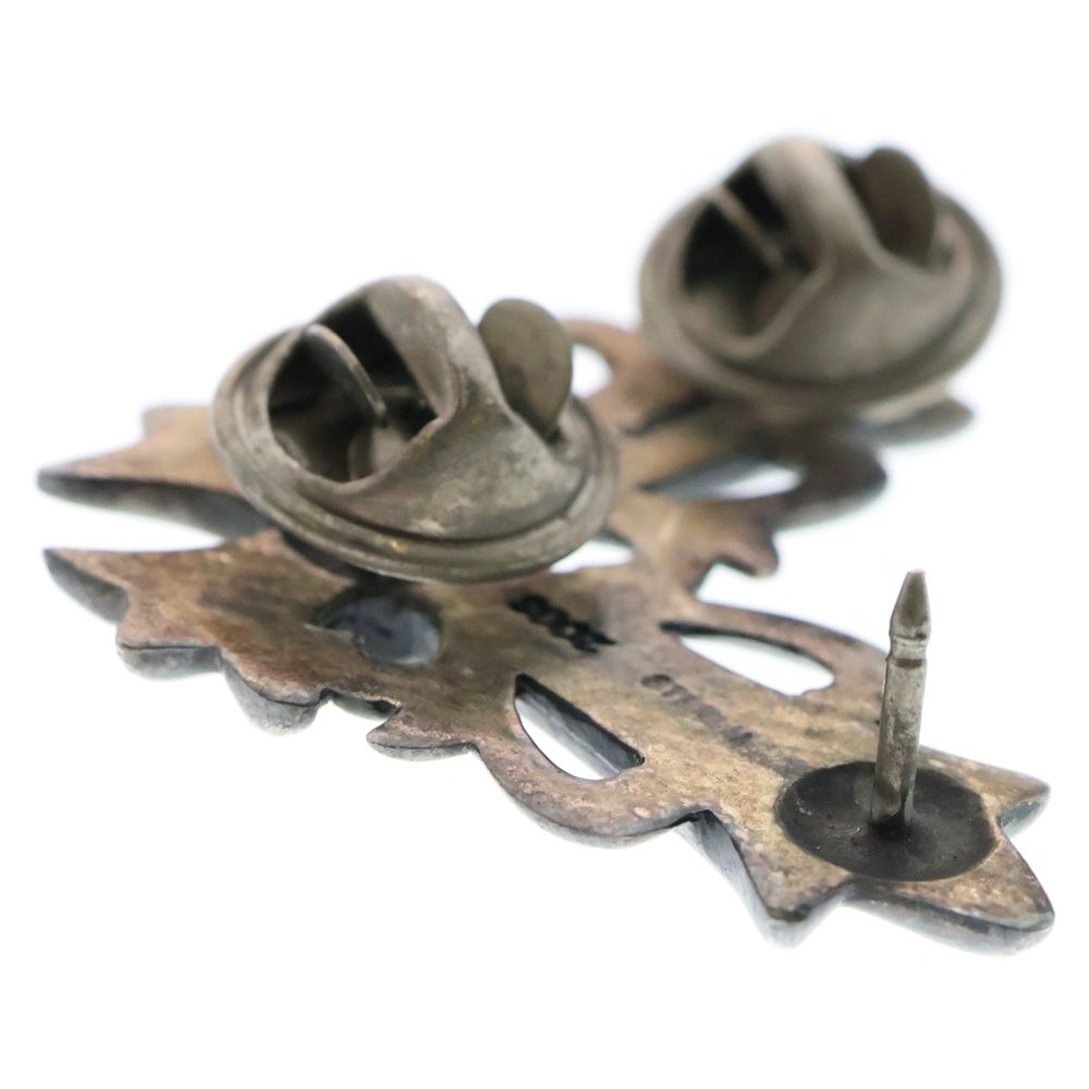 CHROME HEARTS(クロムハーツ)フローラルクロスコーナー ピンバッジ