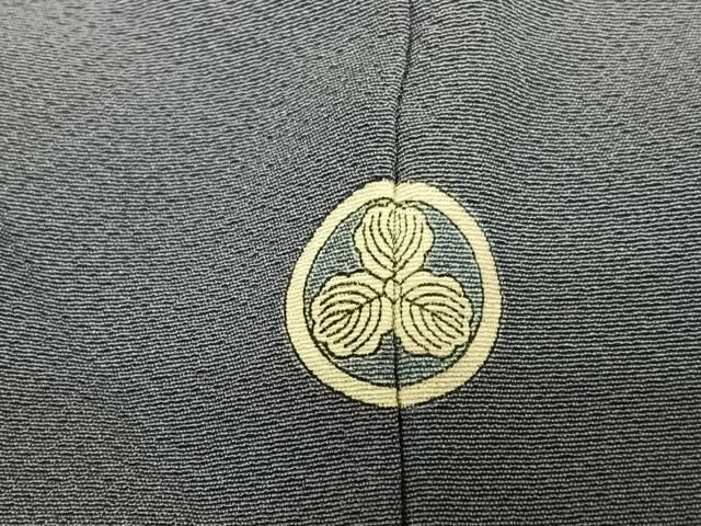 平和屋着物□本草木染作家 瑞鳳 色無地 堅牢 草木染 濃鼠色 反端 平和屋着物□本草木染作家 瑞鳳 色無地 堅牢 草木染 濃鼠色 反端