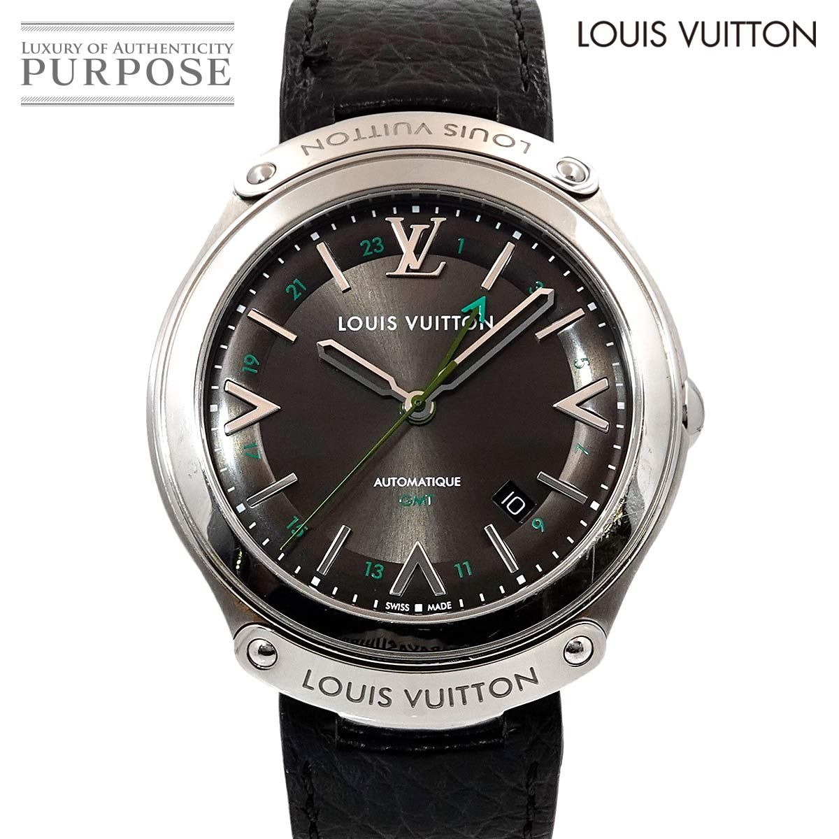 ルイ ヴィトン LOUIS VUITTON フィフティファイブ Q6D30 メンズ 腕時計  