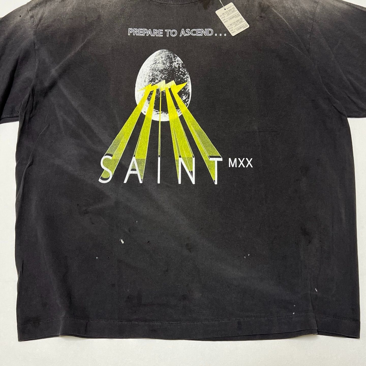 SAINT Mxxxxxx EGG SS TEE/BLK - メルカリ