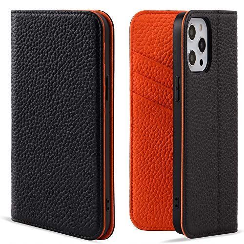 VISOUL iPhone12 Proケース レザー アイフォン12 プロ 手帳 防水ケース