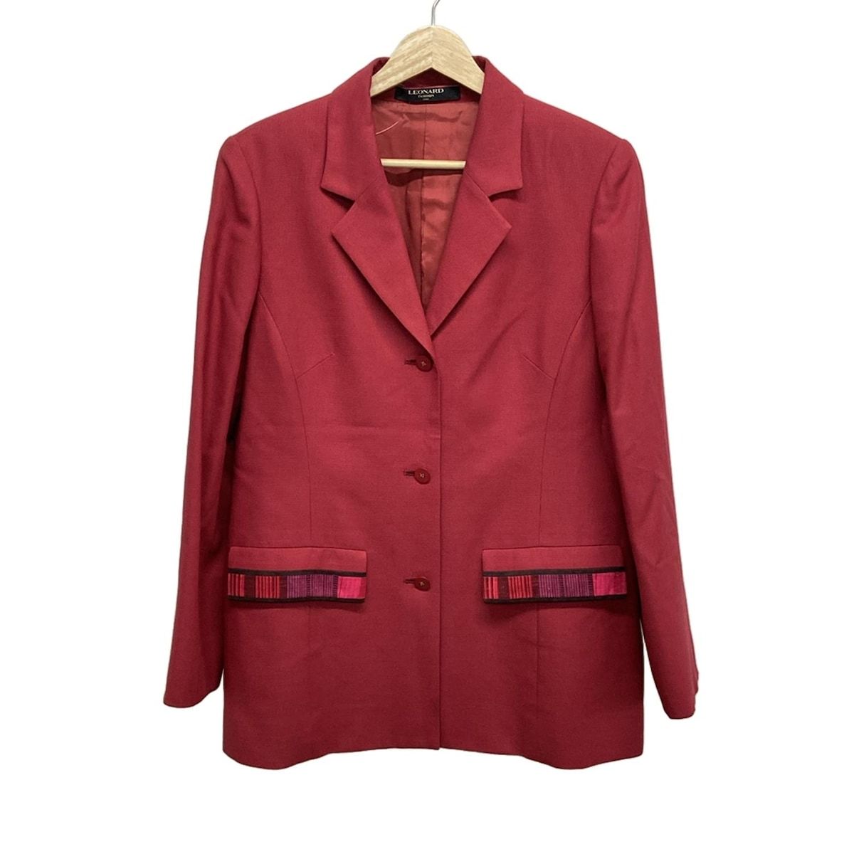 レオナール ジャケット 黒 M レディース LEONARD (Women) / レオナール