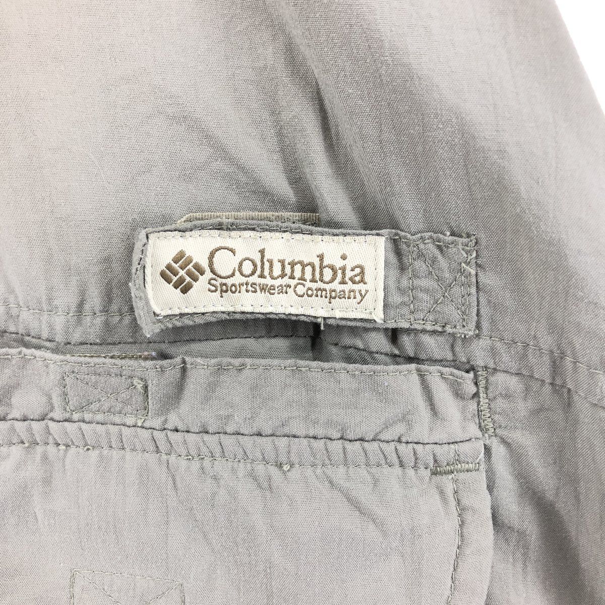 90s Columbia 旧タグ PFG 半袖 フィッシング シャツ L ベージュ ビンテージ 90年代 コロンビア リバーサイド シャツ タン カヌー カヤック
