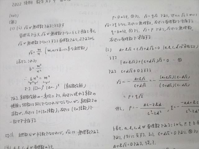 駿台 東大・京大・医学部コース 数学XS/数学ZS テキスト通年セット 2022 4冊 雲幸一郎/小林隆章/森茂樹/鹿野俊之 067M0D 駿台 東大・京大・医学部 数学ZS/XS テキスト通年セット 2018