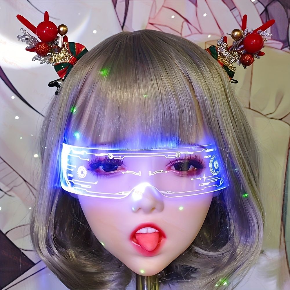 短い灰色の髪