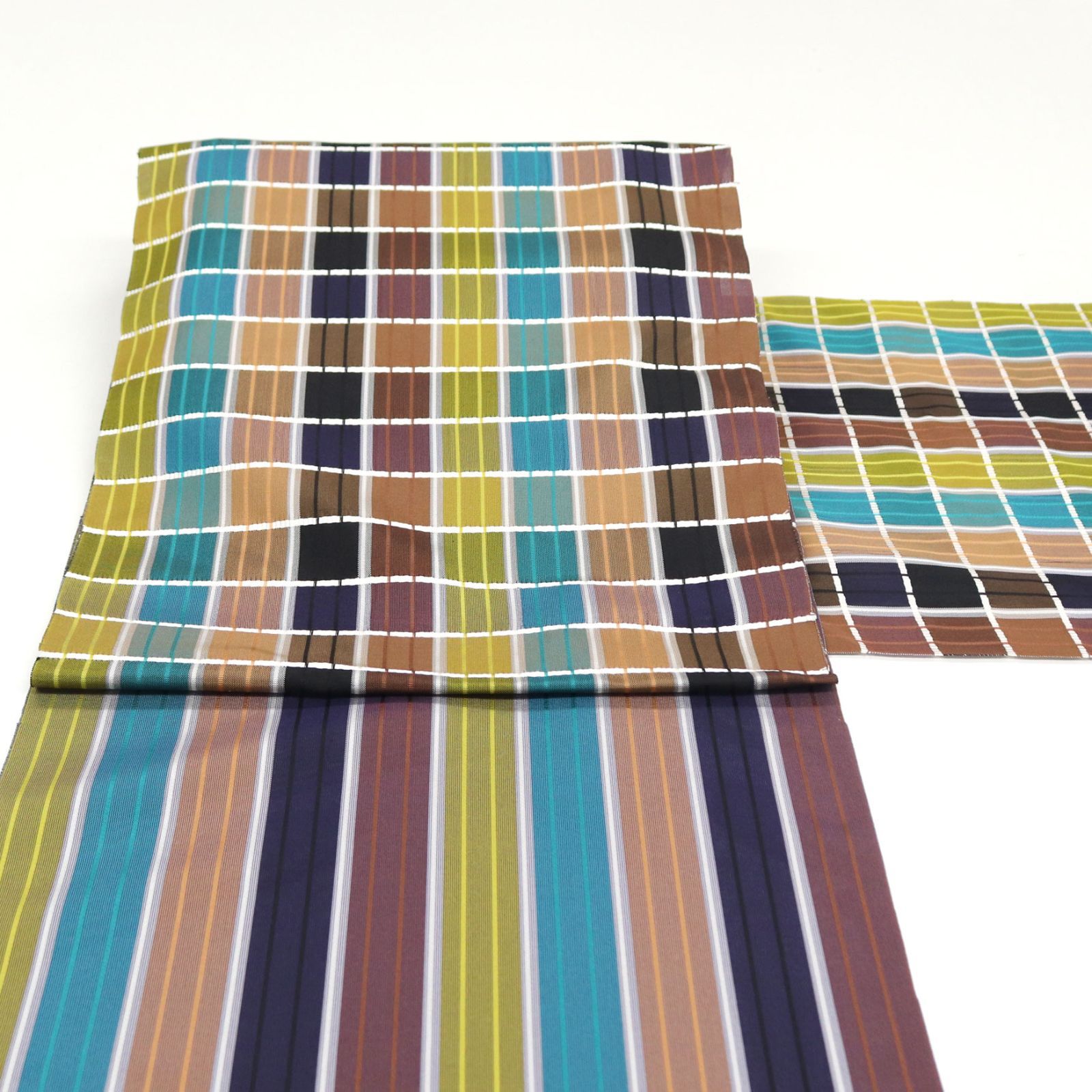 【西村織物】苧麻博多織　名古屋帯　全通 西村織物】苧麻博多織 名古屋帯 全通 受注生産品】西村織物 R