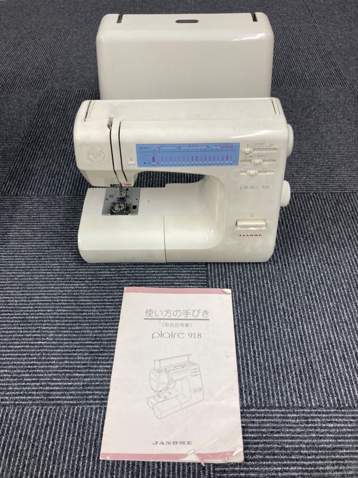 ！ 【動作確認済み】 JANOME ジャノメ ミシン piaire918 753型 【電化製品】