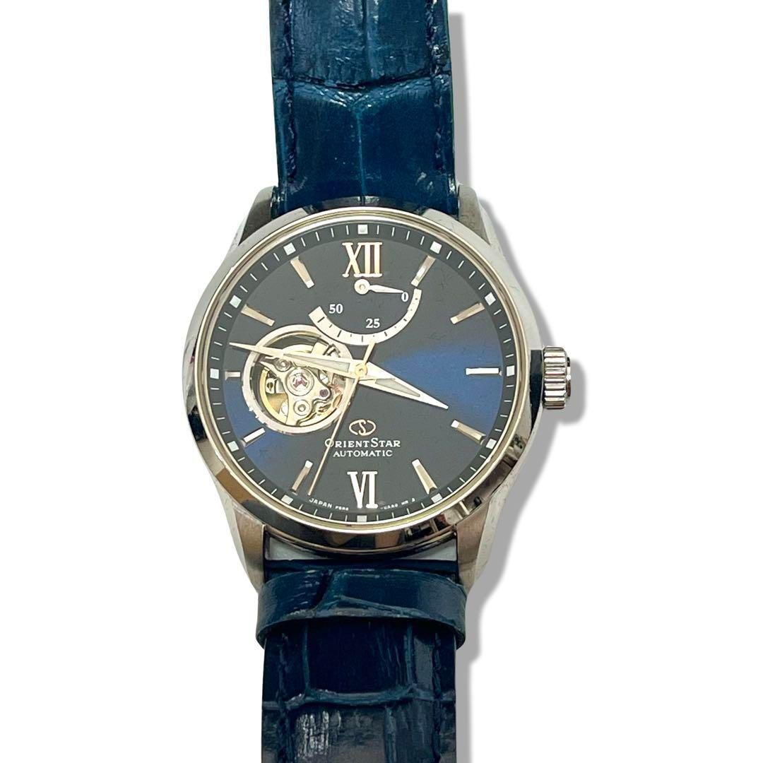一点限り　オリエントスター セミスケルトン 腕時計 RK-AT0006L メンズ