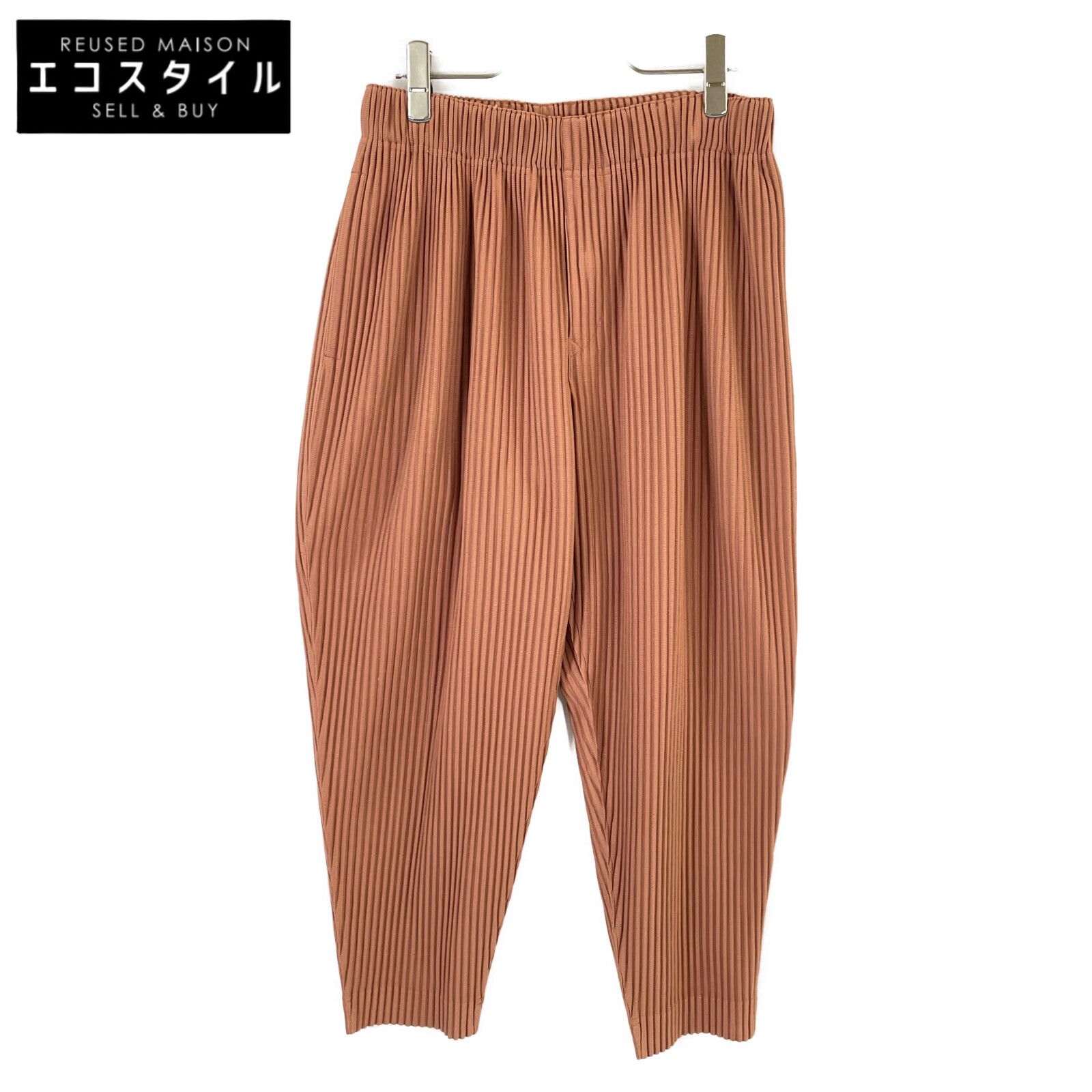 HOMME PLISSE ISSEY MIYAKE オムプリッセ イッセイミヤケ HP23JF129 ｵﾚﾝｼﾞ ﾌﾟﾘｰﾂﾊﾟﾝﾂ 1