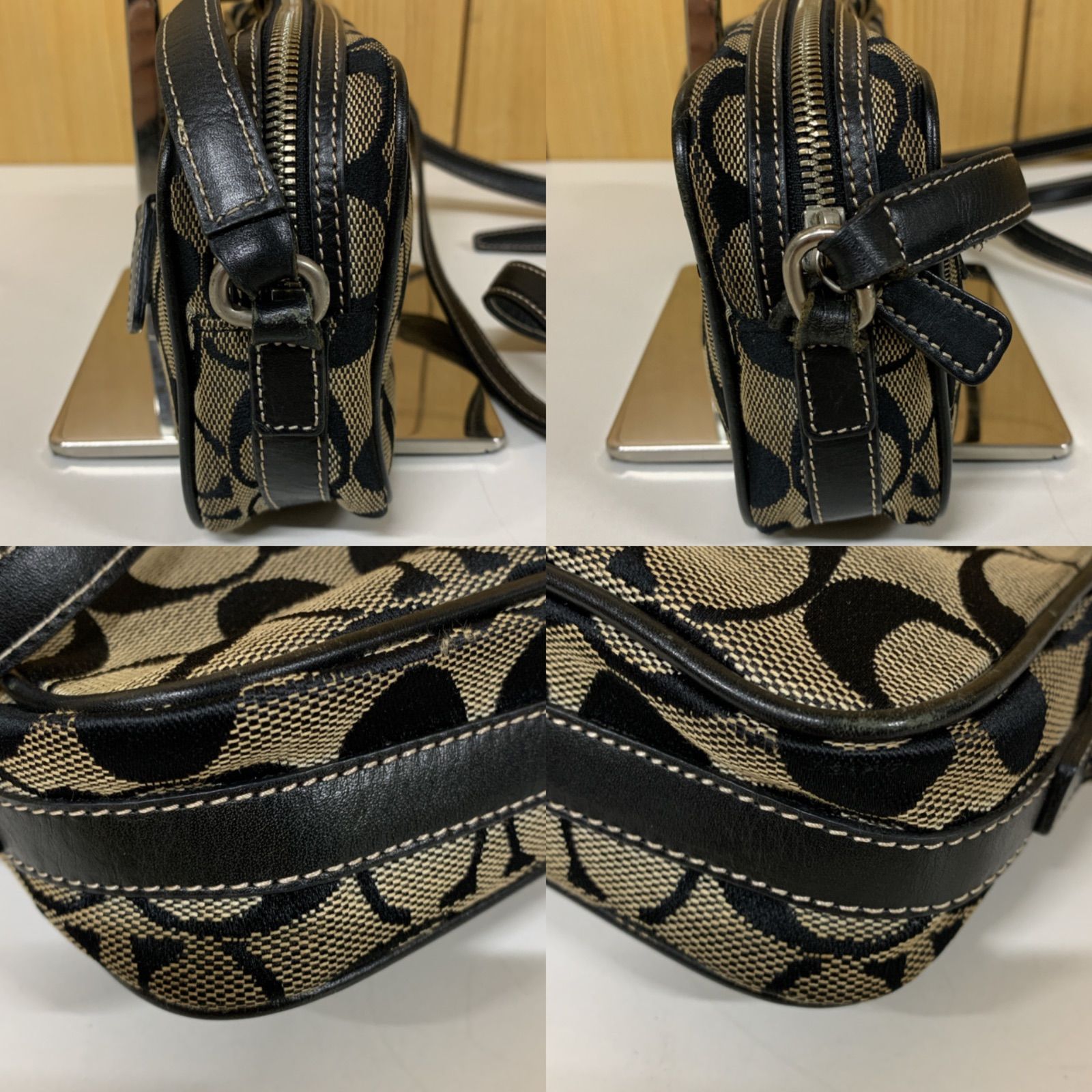 71 COACH コーチ シグネチャー ショルダーポーチ 6616 - メルカリ
