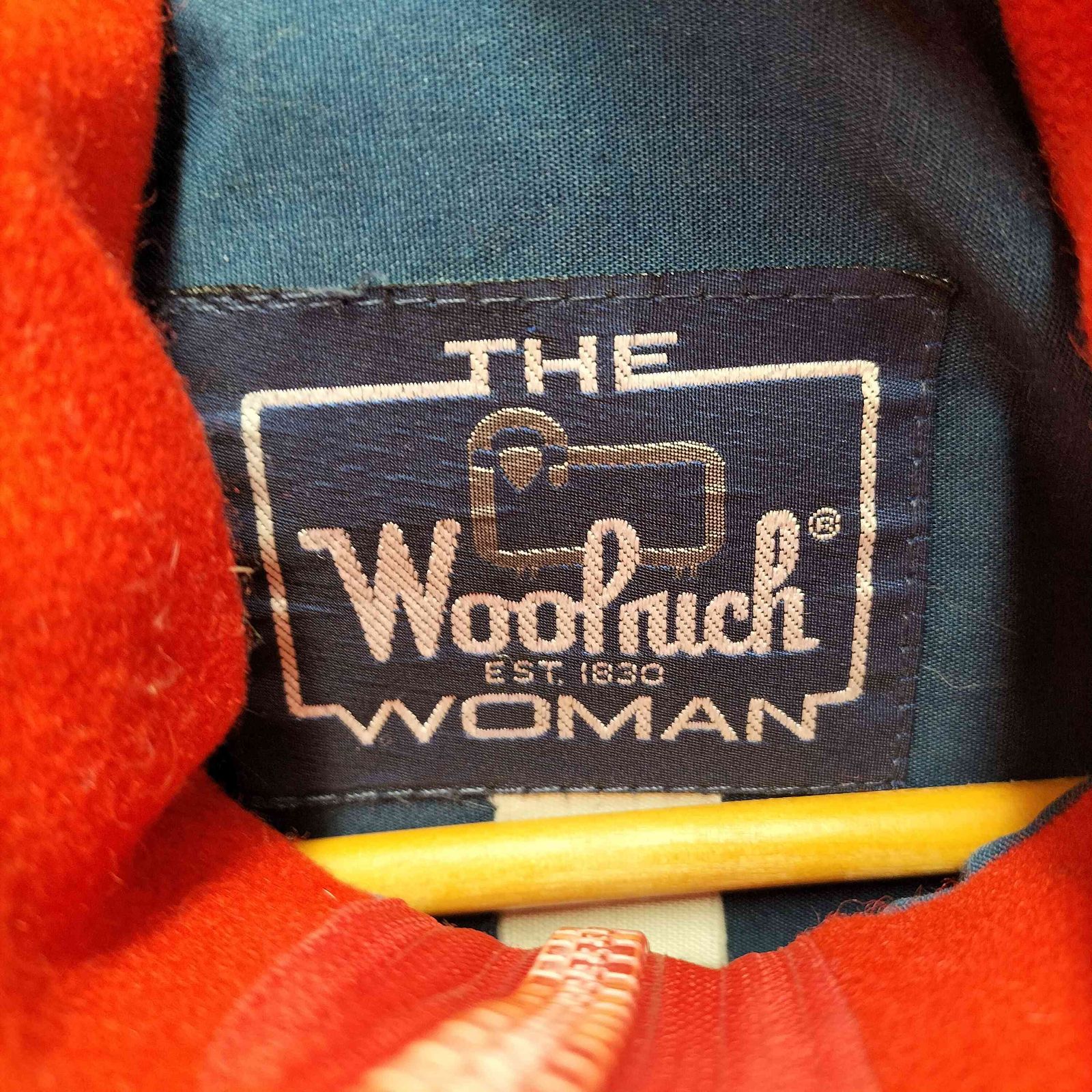 ウールリッチ WOOLRICH 80S USA製 紺タグ THE WOMAN ウール