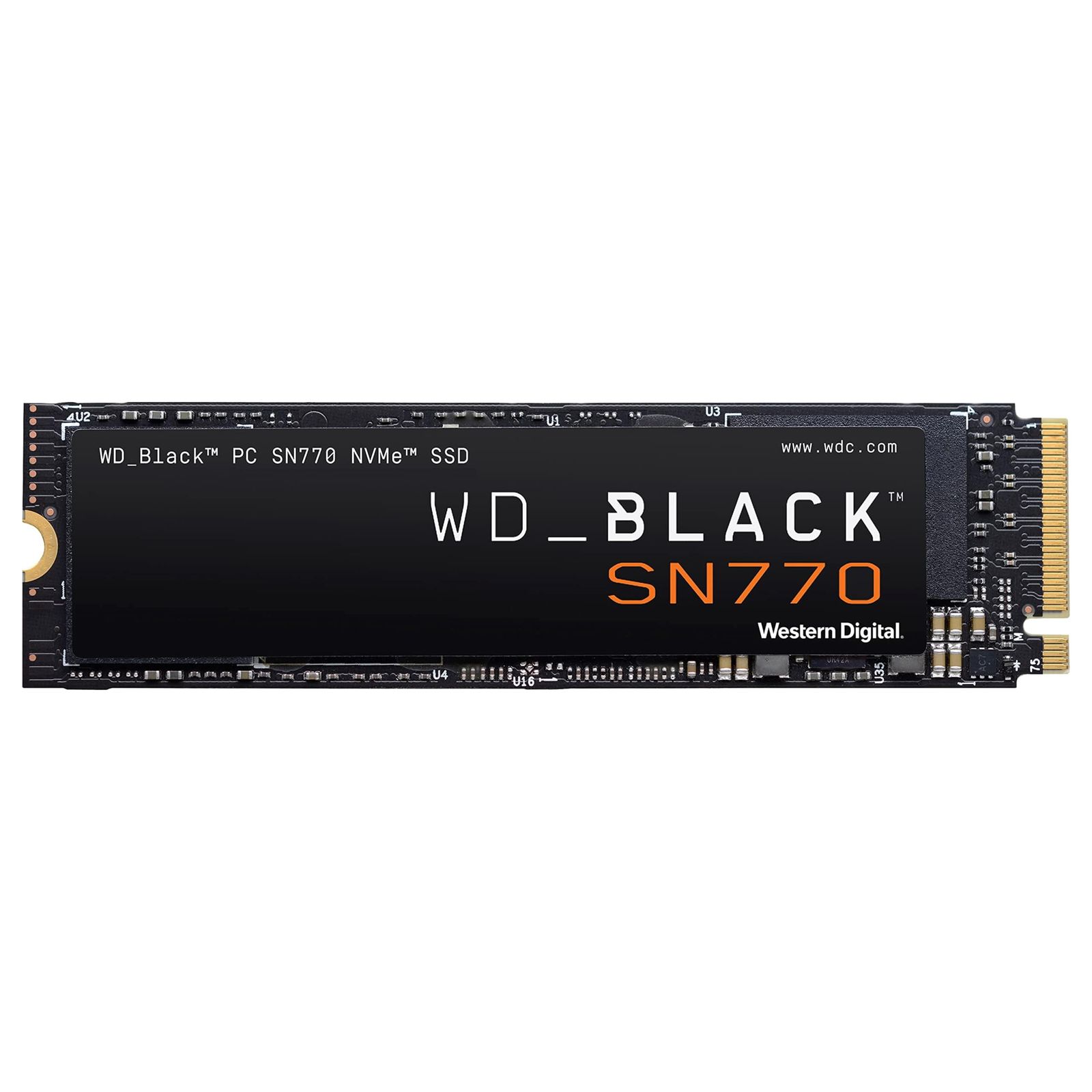 WD_BLACK 1TB SN770 NVMe 内蔵ゲーミング SSD ソリッドステートドライブ - 卸売 Gen4 PCIe, M.2 2280、