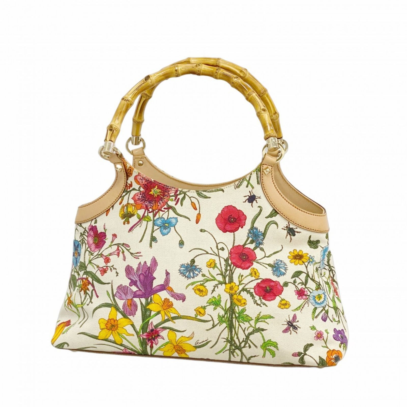 グッチ(Gucci) グッチ ハンドバッグ バンブー フローラ 137395 グッチ(Gucci) グッチ ハンドバッグ バンブー フローラ 137395