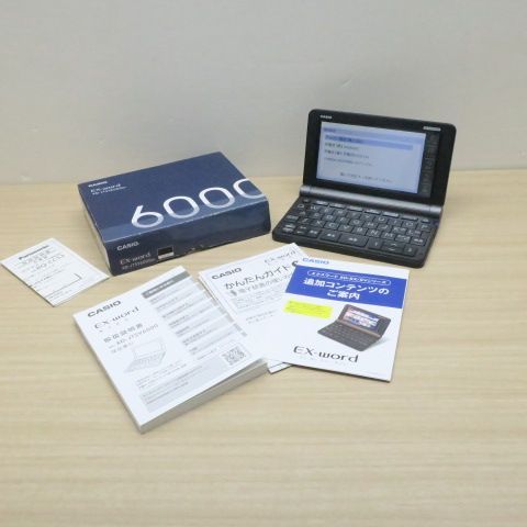 CASIO 電子辞書 カシオ Exword XD-JTSV6000 ブラック