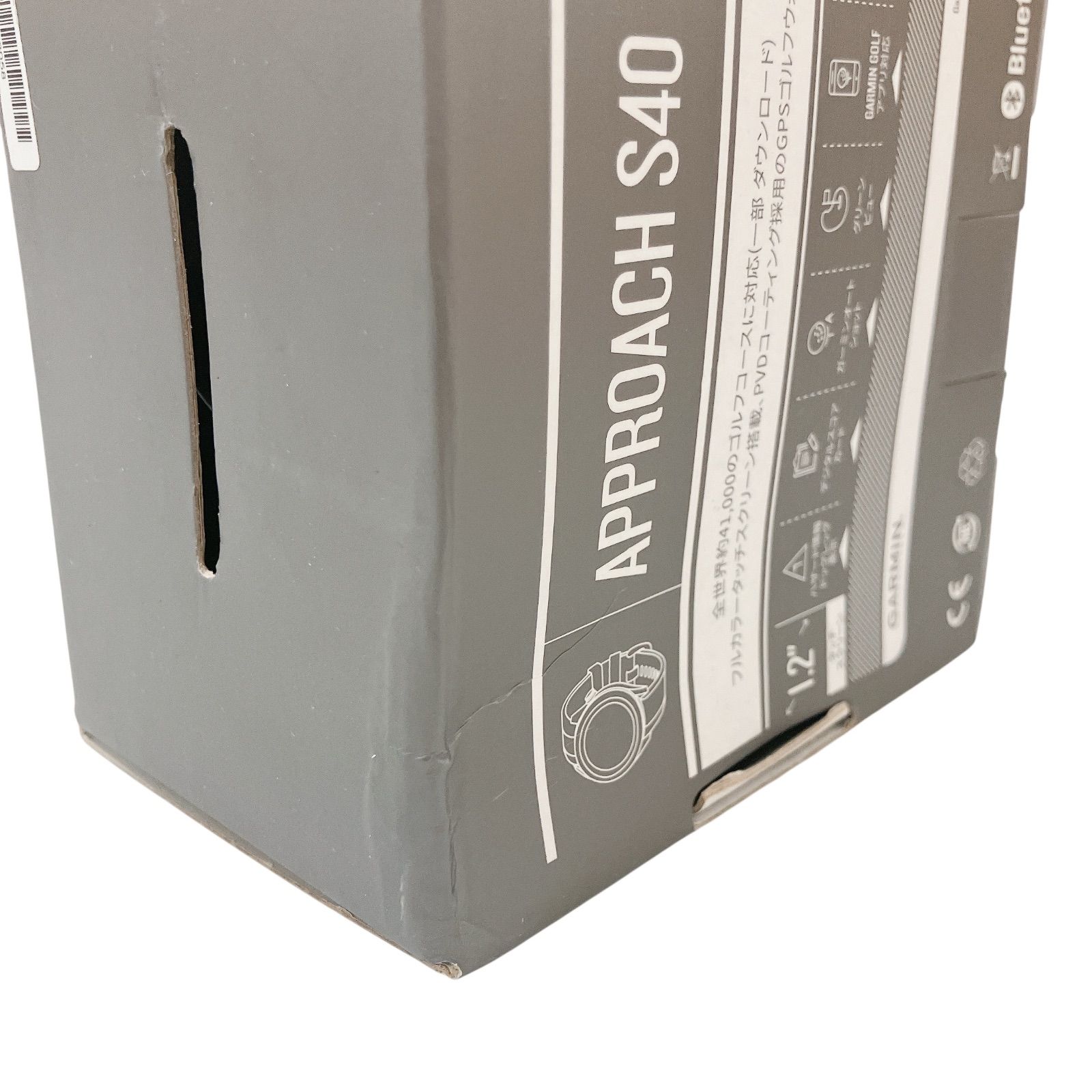 WJ15 ガーミン GARMIN Approach S40 GPSゴルフウォッチ ブラック LLC-HASEGAWATOSO_COM