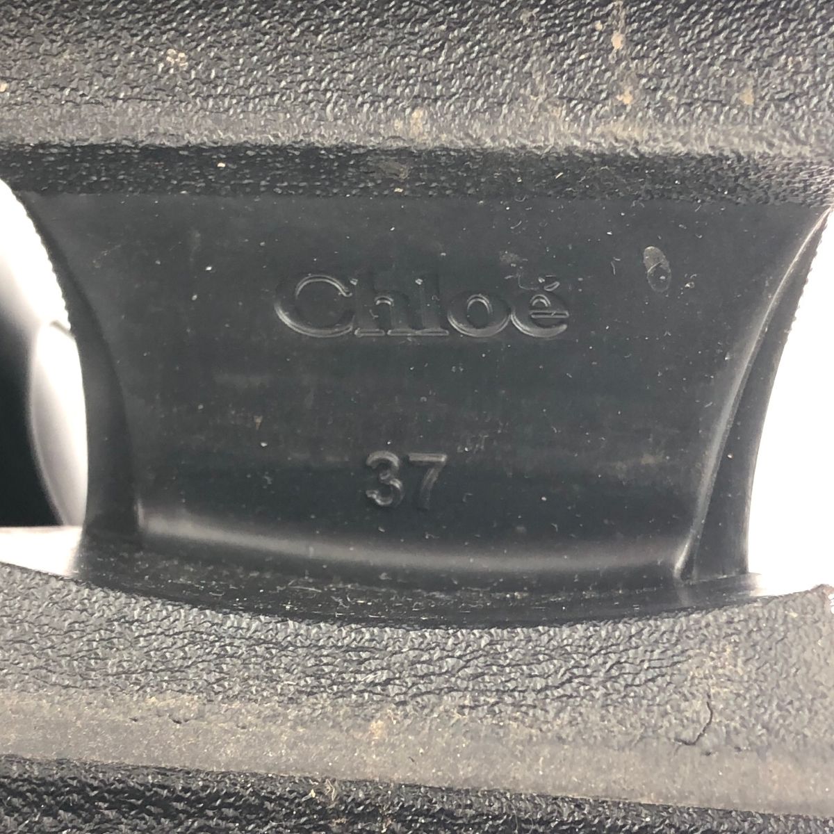 Chloe クロエ 表記サイズ:37 betty ジップアップロング ブーツ  