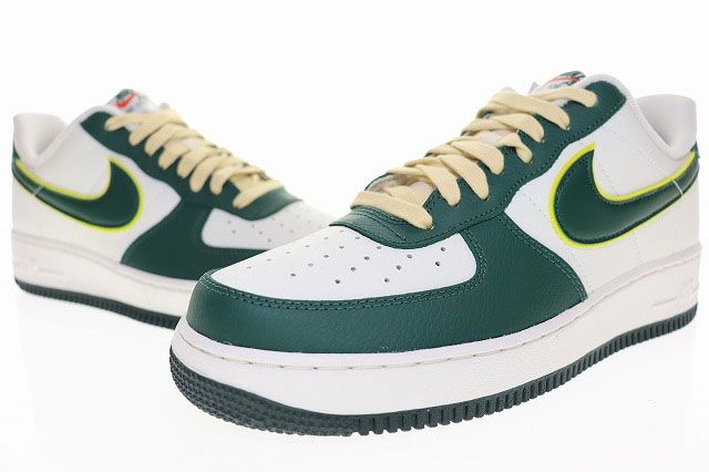 ナイキ NIKE AIR FORCE 1 07 LV8 SAIL 27cm FD0341-133 エア フォース 1 07 セイル グリーン 【ブランド古着ベクトル】【中古】250205