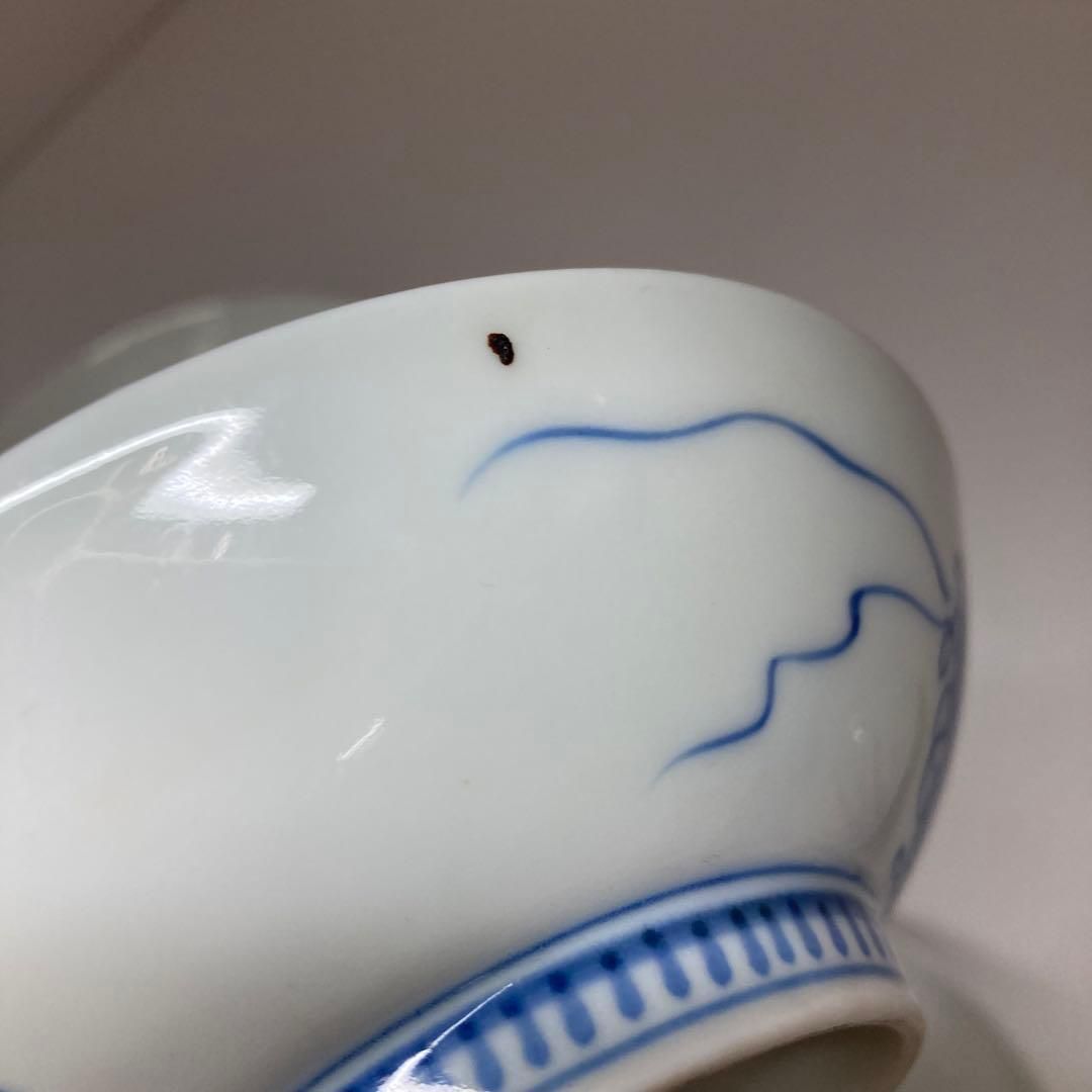 時代鍋島焼 染付中皿8枚 直径11.7㎝ 東Y6-1230 2Fトヒサ WWW_IBETON_RU