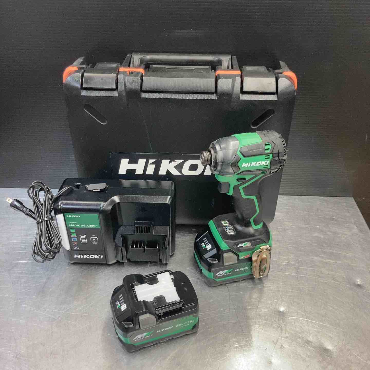 品 ハイコーキ HIKOKI 旧 日立工機 コードレスインパクトドライバー WH36DC 2XPSZ L フルセット 東大和店