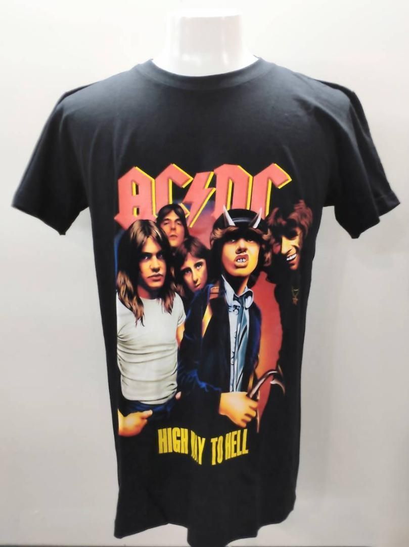 Lサイズ】AC/DC Tシャツ アンガス・ヤング メンバー ロック