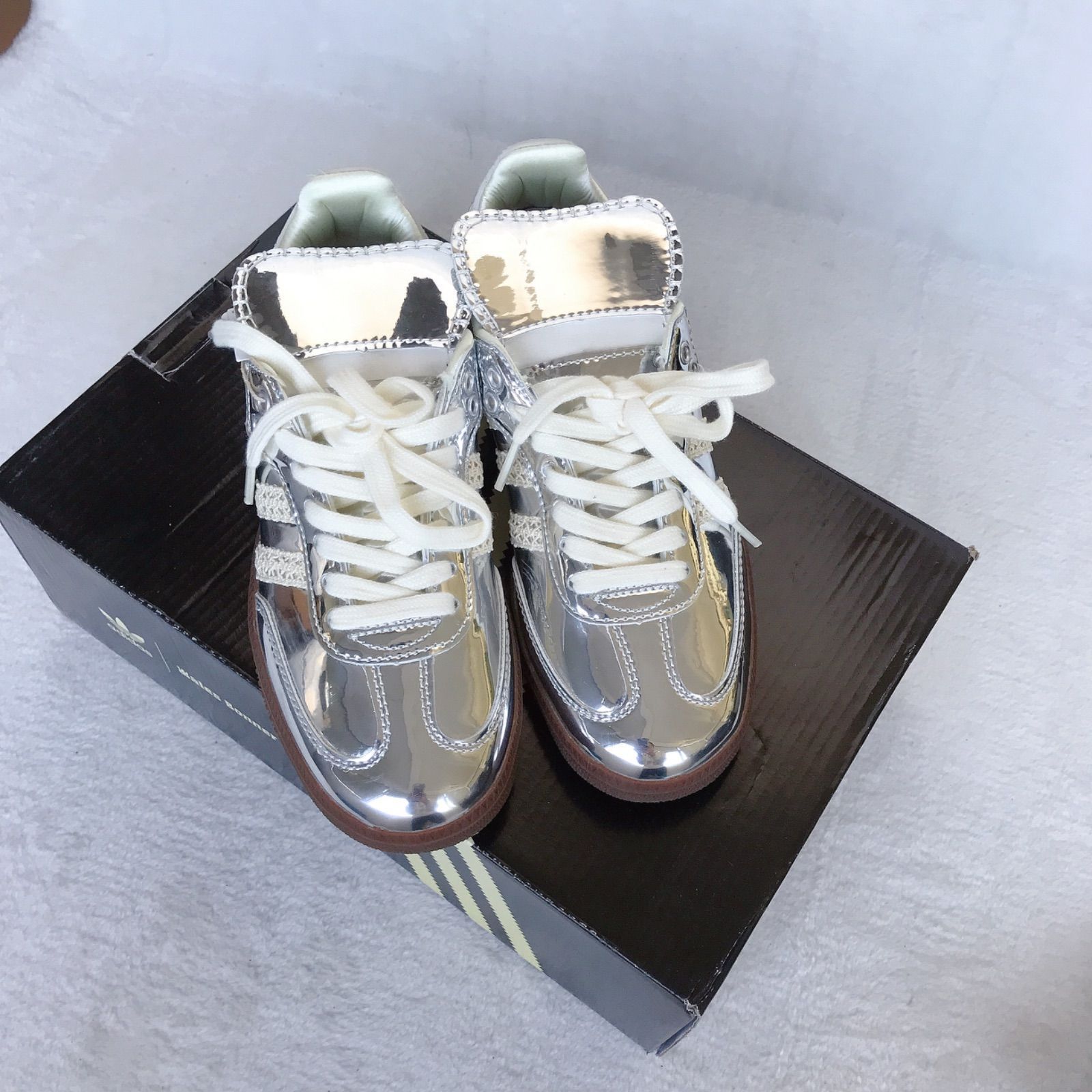 Wales bonner Adidas Samba Silver 新品未使用