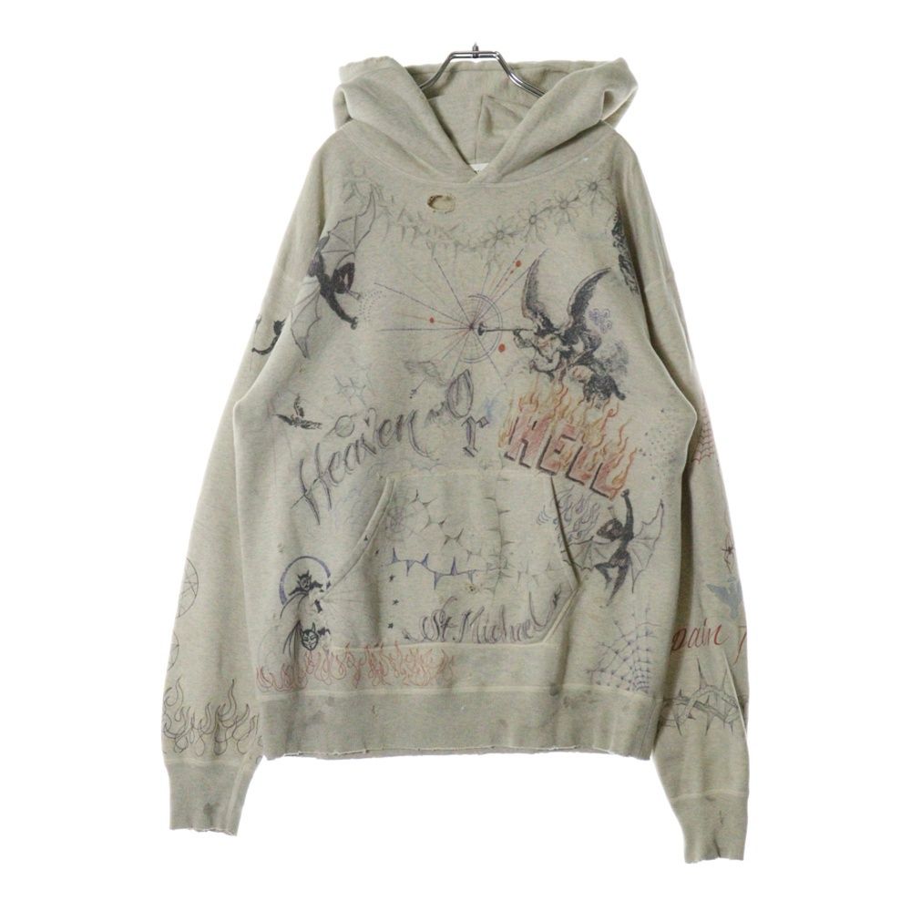 セントマイケル DW_HOODIE Dr.Woo フーディー SAINT MICHAEL/セントマイケル/DW_HOODIE/DR.WOO/GRY | ROYAL