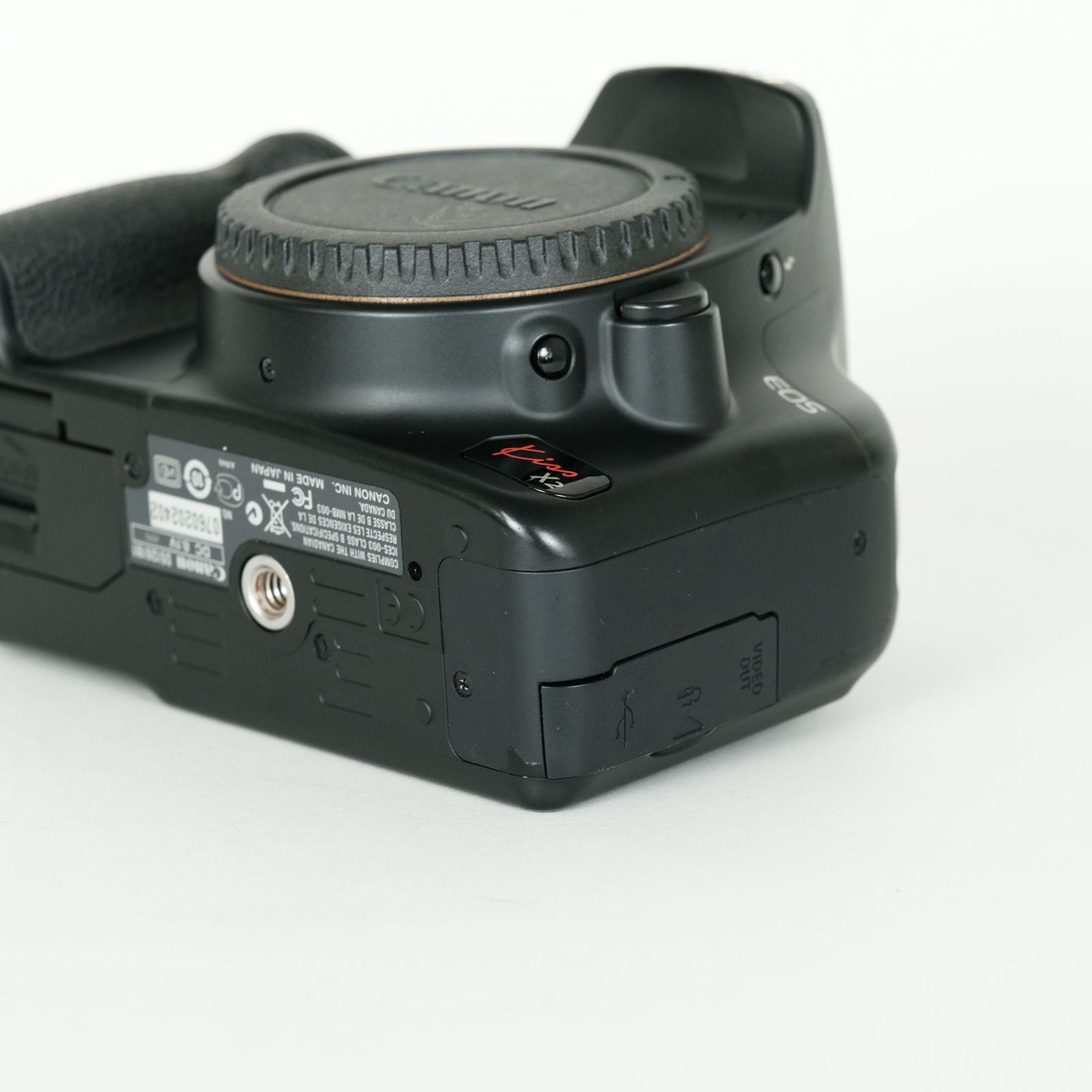Canon キャノン EOS Kiss X2 + EF-S 18-55mm f3.5-5.6 IS デジタル一眼