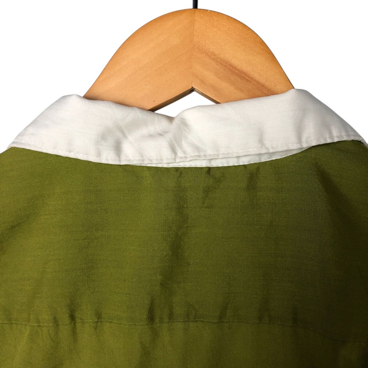 古着 70年代 NAT NAST オープンカラー ボウリングシャツ ボックス