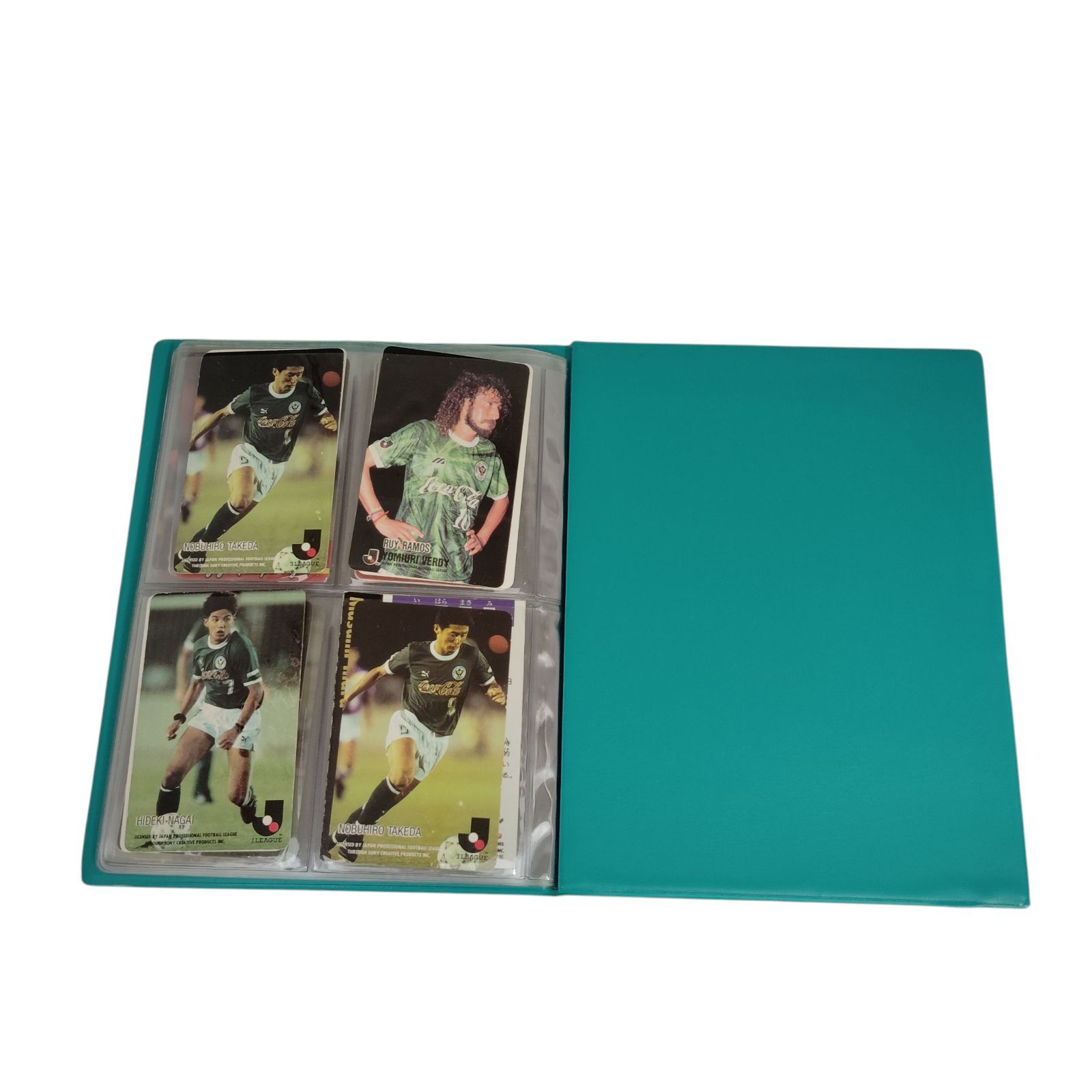 カルビー カード サッカー まとめ売り ケース付き ② X09072 Jリーグチップスカード カルビー CALBEE サッカー まとめ