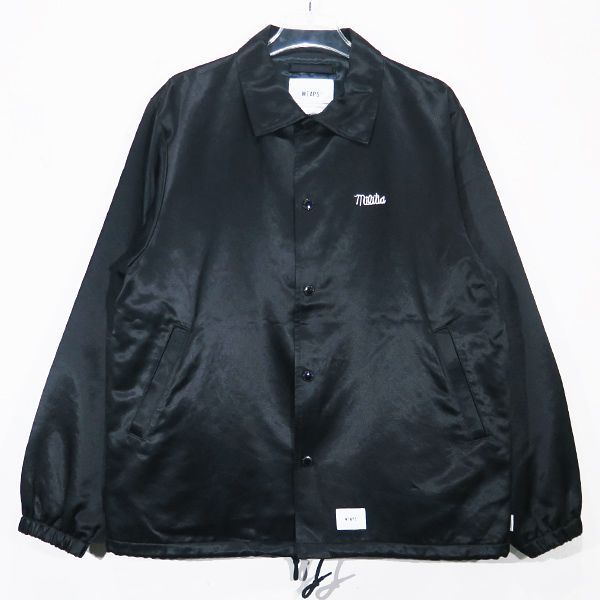 WTAPS ダブルタップス 19SS GREASERS/JACKET.RACO.SATIN 191TQDT-JKM01 