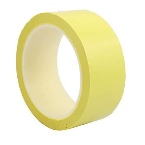 浅黄 [pont du monde] カッティングシート ラインテープ 耐水テープ 40mm × 66m (幅4cm) (浅黄)