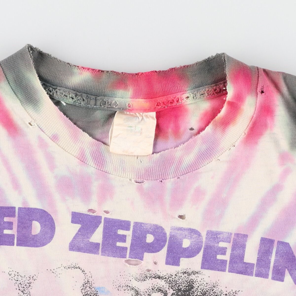 古着 雰囲気系 90年代 LED ZEPPELIN レッドツェッペリン タイダイ柄 