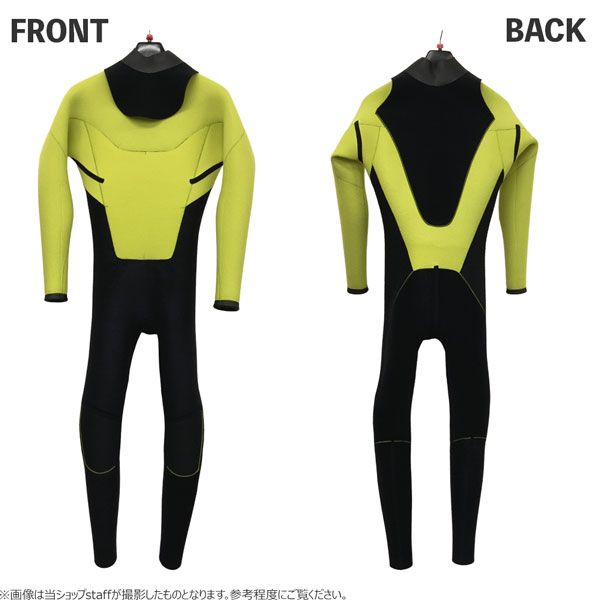 BEWET BACK ZIP 5×3 ビーウェット セミドライ 裏起毛 ML NEW】BACK ZIP LTD