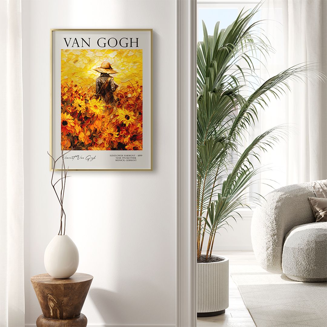 額装品/Jardin de Fleurs/ゴッホ/ポスター/アート/インテリア 額装品/Jardin de Fleurs/ゴッホ/ポスター/アート/インテリア 額装品