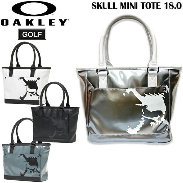 新品 オークリー SKULL MINI TOTE 18.0 ラウンドバッグ WH OAKLEY オークリー SKULL MINI TOTE 18.0 トートバッグ
